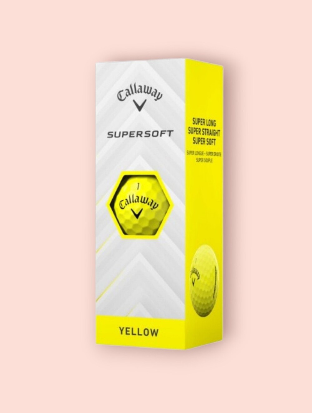 (NIB) Callaway® Superhot Golf Balls - Yellow